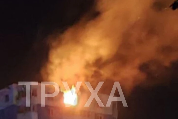 Kharkiv: the strike hit high-rise buildings, fires broke out, there are injured