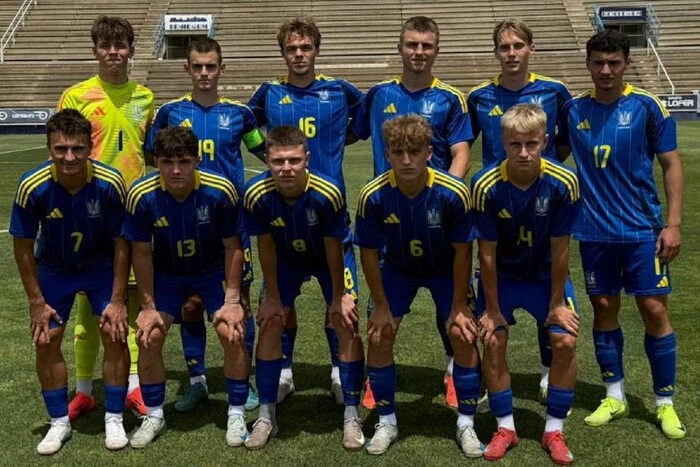 The youth national team of Ukraine played a draw with the USA U-19 team