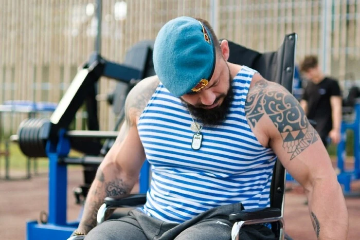 Russian strongman master lost his legs after participating in the war against Ukraine
