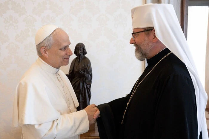 His Beatitude Sviatoslav invited the Pope to come to Ukraine