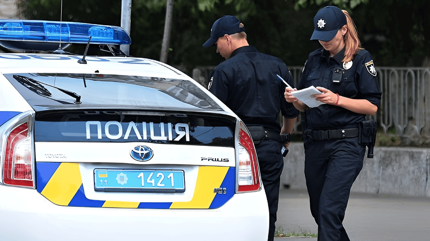 In Saporischschja griff ein Auto-Passagier einen Polizisten an - was das Gericht entschied